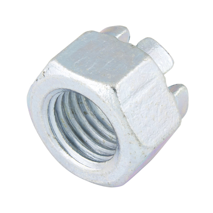 Hex Castle Nut DIN 935 M20 x 2.50 CL 8 Steel Zinc Plated DIN 935/8-ZP M20 by Spaenaur Inc.
