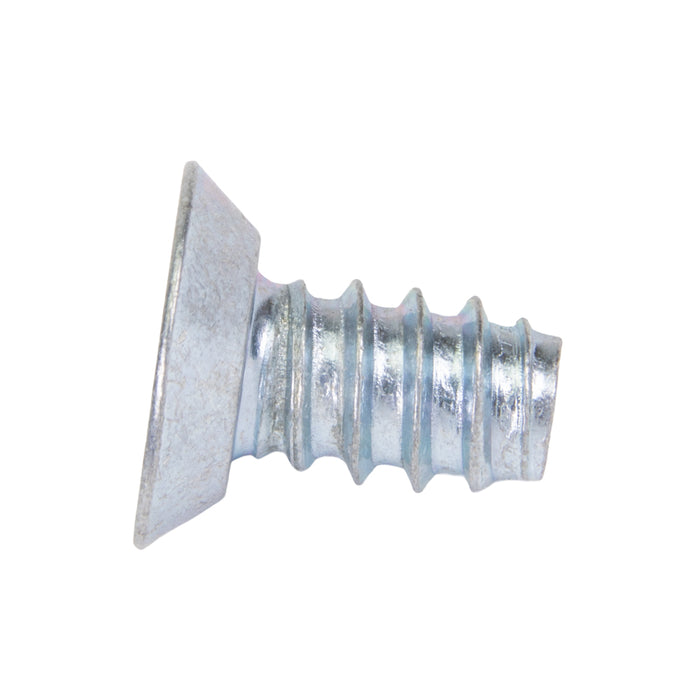 Tapping Screw, Flat Head Phillips Drive, Type B, #14 x 1/2" Length, Low Carbon Steel Zinc Plated Chromate by Spaenaur Inc.