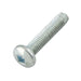 Vis autotaraudeuse, tête creuse HD n° 4-40 UNC x 1/4" LG, type F, en acier à faible teneur en carbone, revêtement en zinc trivalent dur, fabriquée par Spaenaur Inc.