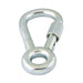 Mousqueton avec vis de sécurité 100 mm LG x 10 mm DIA Fil 10 mm Ouverture par encliquetage Acier forgé Zingué par Spaenaur Inc.