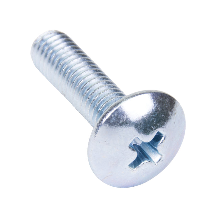 Machine Screw, Truss Head, Phillips Drive, #8-32 UNC x 1/4" Length, Steel Zinc Plated by Spaenaur Inc.
