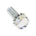 Machine Screw, Sems Indented Hex Head, Unslotted Drive, 1/4"-20 UNC X 5/8" Length, Steel Zinc Plated by Spaenaur Inc.