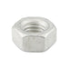 Hex Machine Screw Nut #10-32 UNF (3/8" A/F x 1/8" THK) Aluminum (Alloy 2024) Plain Finish ANSI B18.6.3-1986 by Spaenaur Inc.