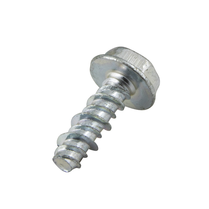 Tapping Screw, Pan Head Phillips Drive, Type AB, #6 x 5/8" Length, Steel Zinc Plated