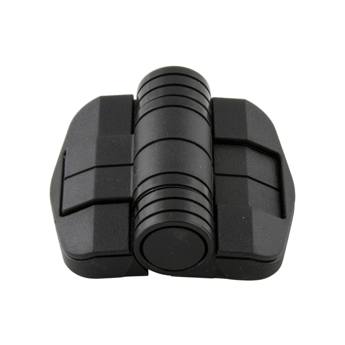« Acryl-Hinge 2 » (Deco-Hinge) 1 1/2 po de largeur x 1 3/4 po de longueur x 0,16 po d'épaisseur Acrylique transparent Dr101 par Spaenaur Inc.