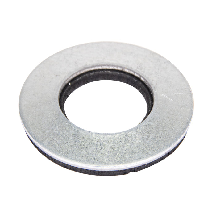 Master Seal Washer for Screw Size #10 13/64" ID x 1/2" OD x 20GA Galvanized Steel Bonded to EPDM Black