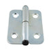 Charnières à levage gauche 100 mm O/A HT x 75 mm de largeur Acier doux zingué transparent par Spaenaur Inc.