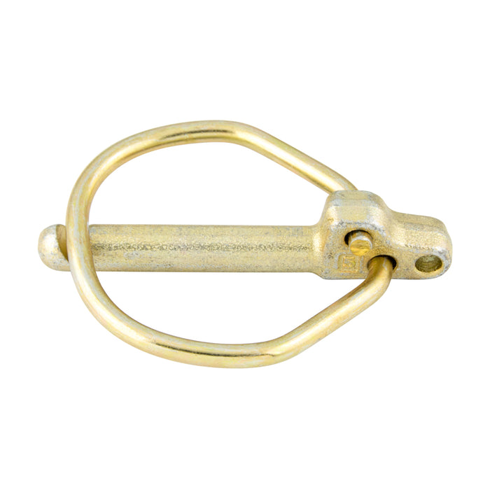 Safety Linch Pin 12X65 (11.5mm DIA x 65mm Pin LGTH) Drop forged Steel Zinc Plated