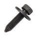 Sems Machine Screw Metric, Hex Head, With 28.6mm OD Flat Washer, M10 X 40mm 1.50 Pitch, Low Carbon Steel Phosphate Coated, And Oiled by Spaenaur Inc.