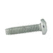 Thread Rolling Screws, Pan Head Phillips Drive, Fully-Threaded, #4-40 x 5/16" Length, Case Hardened Low Carbon Steel Zinc Plated by Spaenaur Inc.
