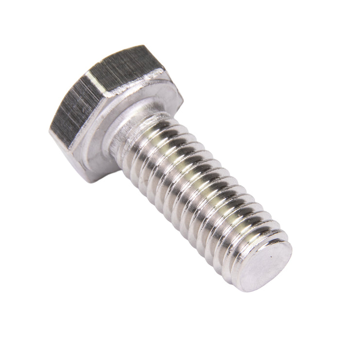 Hex Head Cap Screw DIN 933 M8 x 1.25 x 80mm Full Thread A4 Stainless Steel DIN 933/A4 M8X80