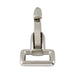 Spring Snap, Loop Eye 1/2" Eye, 1 5/8" Oal, .177" Snap Opening Die Cast, Nickel Plated by Spaenaur Inc.