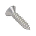 Tapping Screw, 82° Ctsk. Head Spanner Drive, Type AB, 8A/AB x 3/4" Length, Steel Zinc Plated by Spaenaur Inc.