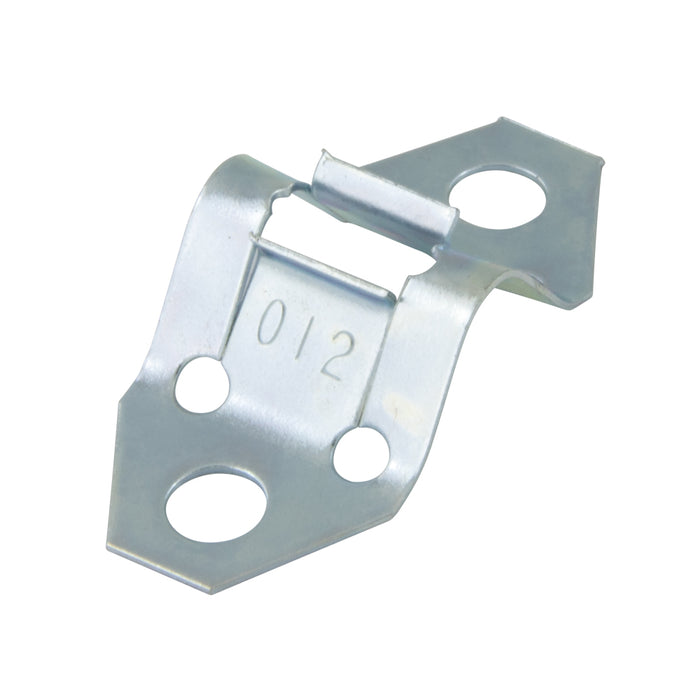 Ball Stud Receptacle (Speed Clip) .135" Hole DIA. x .970" LGTH x .012"THK Spring Steel Zinc Electroplate by Spaenaur Inc.