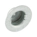 Écrou à pression de type « Pushnut » pour tige de 7/16", rondelle de 7/8" de diamètre x 0,328" de hauteur hors tout, en acier zingué par électrolyse, fabriqué par Spaenaur Inc.