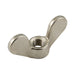 Écrou à oreilles, norme DIN 315, modèle robuste, M12 x 1,75, pas de 65 mm, largeur max. 33,5 mm, hauteur max. 33,5 mm, laiton nickelé, norme DIN 315/BR-NP M12, fabriqué par Spaenaur Inc.