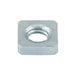 Écrou carré, M10 x 1,50 mm, largeur à plat (WAF) 17 mm, épaisseur (THK) 8 mm, acier zingué, conforme à la norme DIN 557, fabriqué par Spaenaur Inc.