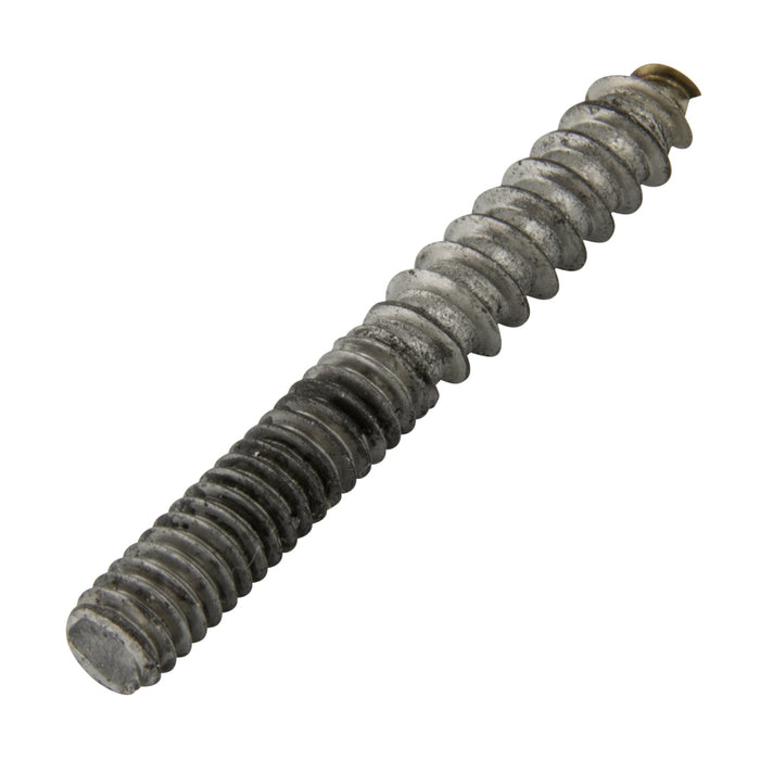 Hanger Bolts, Fully Threaded, M8 x 1.25 mm x 60 mm Length, Steel Plain