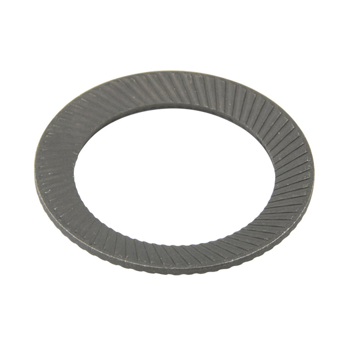 Rib Washer (Schnorr) M18 (19mm ID) Steel Black