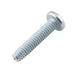 Vis autotaraudeuse, empreinte en pan, HD n° 6-32 UNC x 3/8" LG, type F, acier à faible teneur en carbone, revêtement en zinc-chrome dur, fabriquée par Spaenaur Inc.