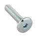 Rampa Flat Head Screws Type Kf with Hex Drive, 15 mm OD Flat HD M6 x 45mm LGTH Class 4.8 Steel Zinc Plated by Rampa®