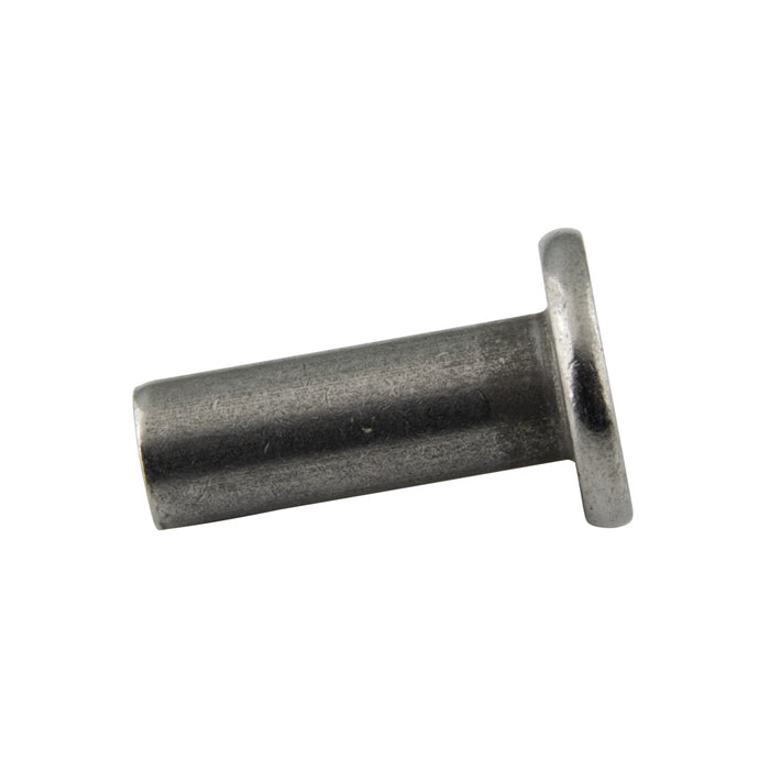 Rivet à tête plate, taille 12 oz, diamètre 0,104 po x longueur 3/16 po, acier ordinaire, ANSI B18 972(R1981) par Spaenaur Inc.