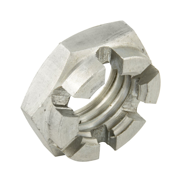 Écrou hexagonal à créneaux DIN 935 M20 x 2,50 en acier inoxydable A2, écrou lisse DIN 935/A2 M20, fabriqué par Spaenaur Inc.