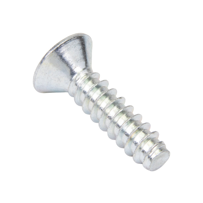 Tapping Screw, Flat Head Square Socket Drive, Type B, #10 x 3/4" Length, Steel Zinc Plated by Spaenaur Inc.