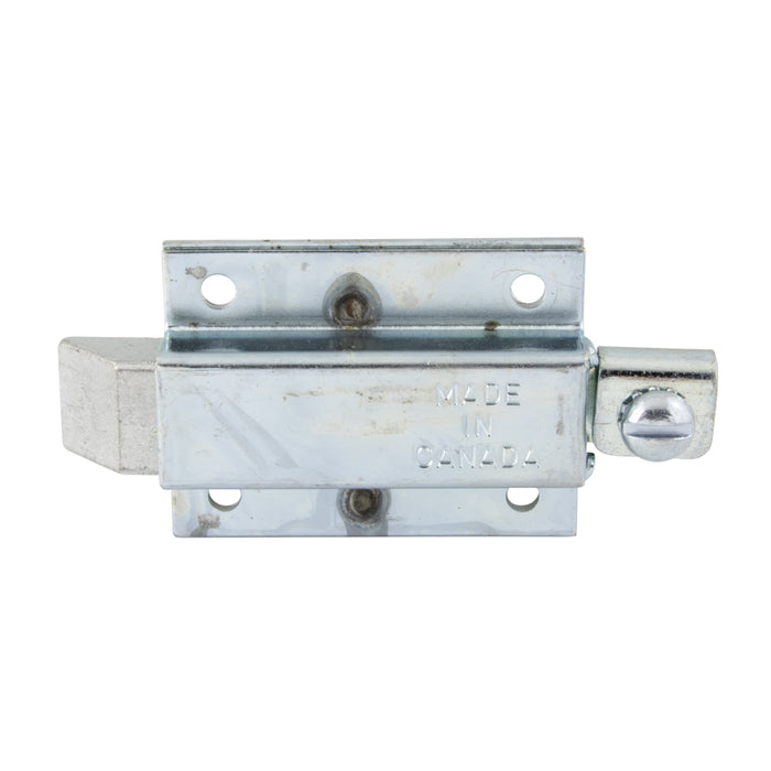 Upper Slide Bolt Only, Flush Type, Steel Zinc Plated by Spaenaur Inc.