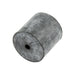 Rubber Bumper Recess Type with Steel Insert, 3/4" OD x 9/16"HT x 3/16" x 3/8"ID Sbr Black 65-70 Duro by Spaenaur Inc.