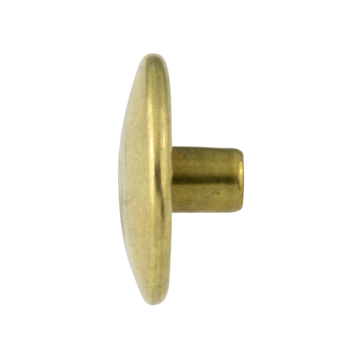 Capuchon durable 24 Ligne (0,600 po) Longueur du cylindre 1/4 po Laiton brut par Spaenaur Inc.