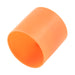 LONG Tube Cap 1 3/8" ID x 1 19/32" Inside LGTH Low Density Polyethylene Colour orange by Spaenaur Inc.