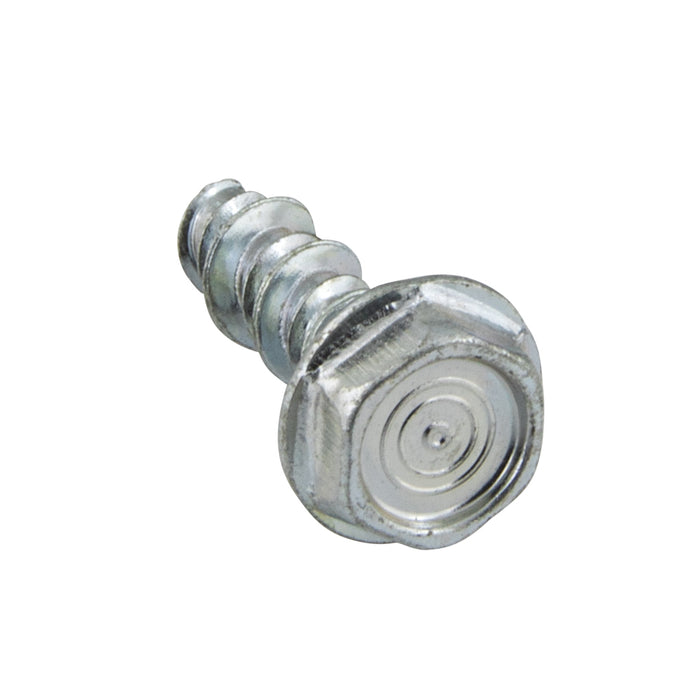 Tapping Screw, Pan Head Phillips Drive, Type AB, #6 x 5/8" Length, Steel Zinc Plated