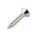 Wood Screw, Flat Head, Phillips, #10 x 1-1/4" Length, Steel Zinc Plated, ASME/ANSI B18.6.1 by Spaenaur Inc.
