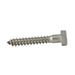 Lag Screw, Hex Head, 1/2" x 2-1/2" Length, Stainless Steel by Spaenaur Inc.