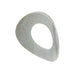 Bowed Spring Tension Washer 17/64" ID x 7/16" OD x .015" TH Spring Steel Heat Treated Plain by Spaenaur Inc.