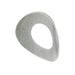 Bowed Spring Tension Washer 11/16" ID x 29/32" OD x .025" TH Spring Steel Heat Treated Plain by Spaenaur Inc.