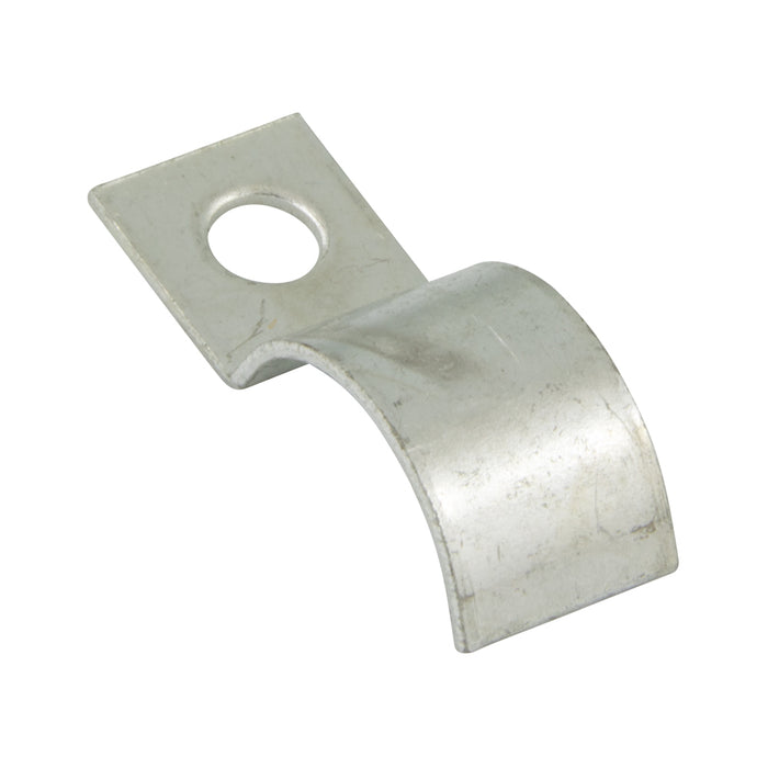 Standard Tube Clamp, Open Type, Medium Duty for 1/2" DIA Cable, 5/32" Hole DIA Steel Cad Pl by Spaenaur Inc.
