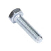 Hex Head Cap Screw DIN 933 M6 x 1.00 x 25mm LG Full Thread Class 10.9 Steel Zinc Plated DIN 933/10.9-ZP M6X25 by Spaenaur Inc.