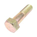 Vis à tête hexagonale SAE 1 1/2" - 6 UNC x 6", classe 8, en acier allié à teneur moyenne en carbone, zinguée avec un revêtement au dichromate jaune, conforme à la norme ANSI B18.2.1-1965, fabriquée par Spaenaur Inc.