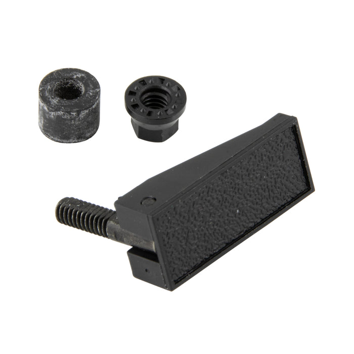 Series 81 Swell Latch Handle Style 1.09" x .47" Nylon Black by SouthCo