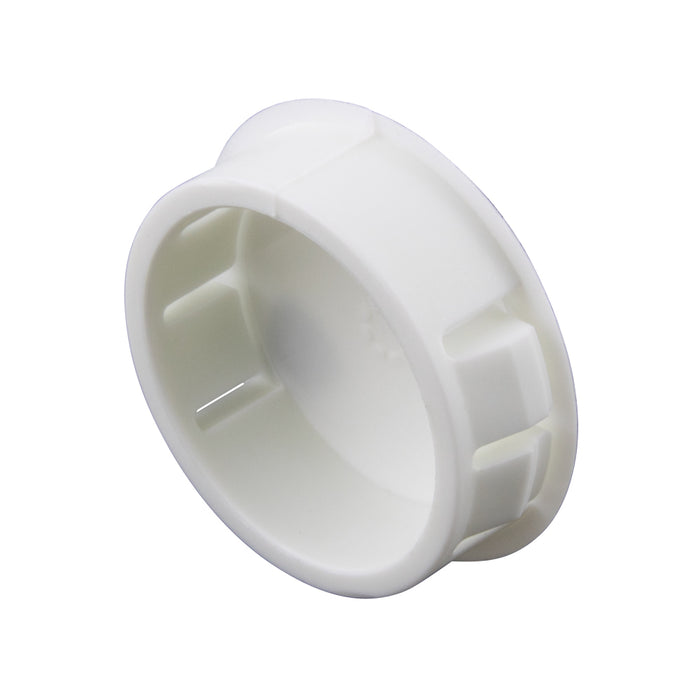 Hole Plug .625" Hole x .125" Panel THK White Nylon by Spaenaur Inc.