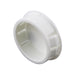 Hole Plug .625" Hole x .125" Panel THK White Nylon by Spaenaur Inc.