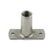 Tee Nut (Rectangular Base) W/2 Holes (.098" DIA) 5/16"-18 UNC x 3/8" Barrel LGTH Steel Plain Finish by Spaenaur Inc.