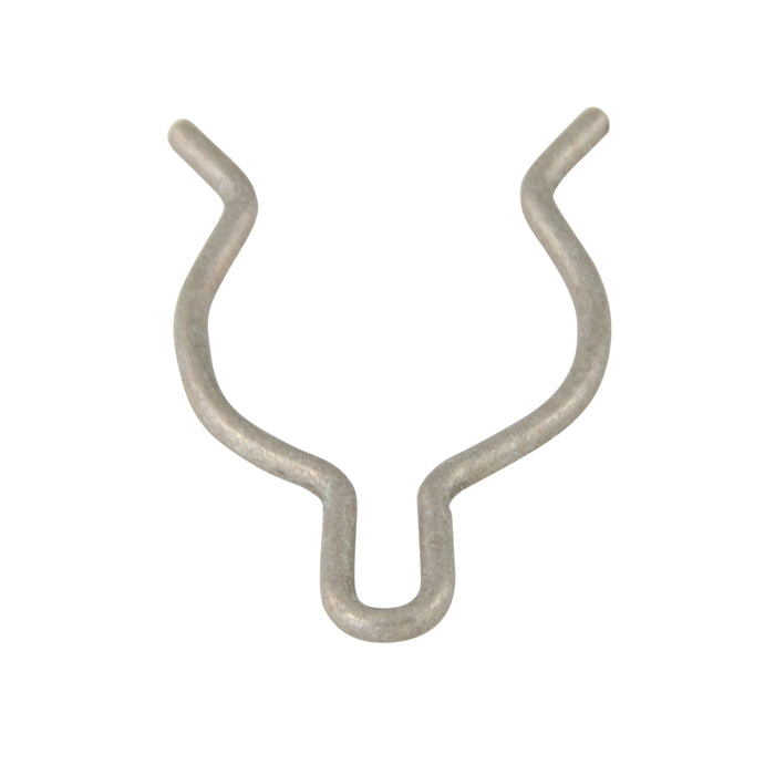 Hairpin Cotter, External Type (Retaining Clip) Centre Eye 5/64", Oal 13/32", Wire .026" Steel Zinc Pl by Spaenaur Inc.
