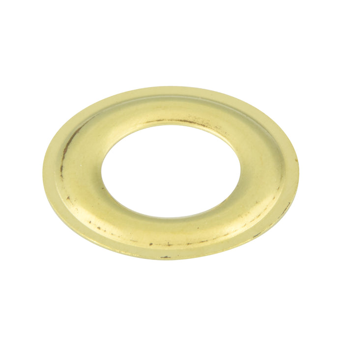 Washer for Brass Sheet Grommet 3/16" Hole Dia., Size #00 Brass Plain (Component Of SN#7344) by Spaenaur Inc.