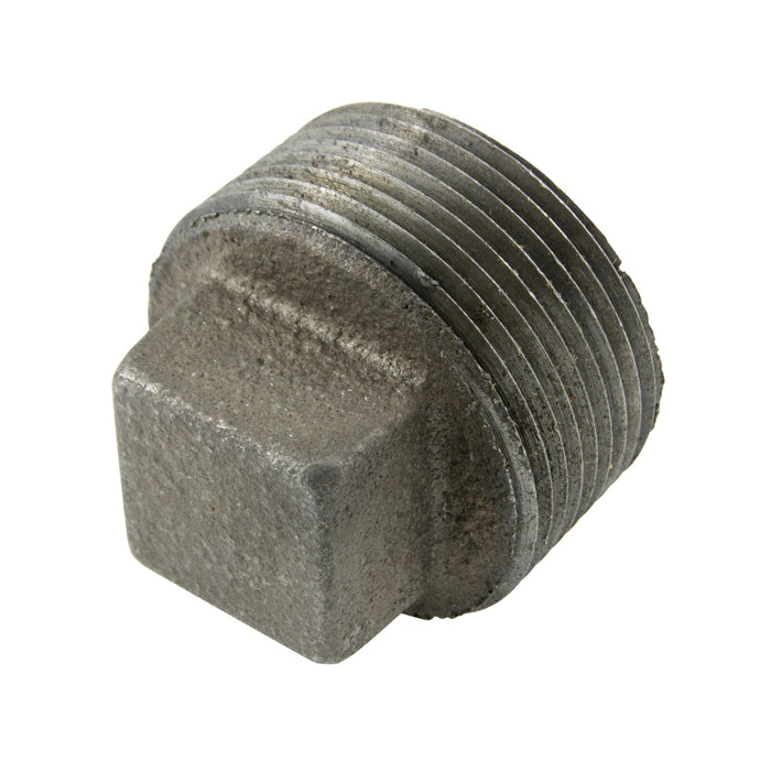 Deep Reach Magnetic Plug Assembly, 3-Disc Magnet Style, 1"-11 1/2 NPTF x 4-1/4" O/A LGTH Ceramic I Magnets, Cast Iron Body