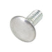 Bumper Bolt Stainless Steel Capped Pan Head 3/8"-16 UNC x 1" LG Steel Zinc Chromate Plated, Stainless Steel Cap by Spaenaur Inc.
