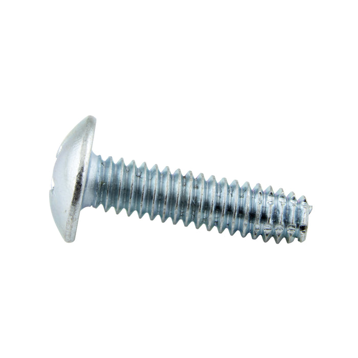 Thread-Cutting Screw Truss Phil HD #6-32 UNC x 1/2" LONG, Type 1 Low Carb Steel Case Hard Zinc Chrom