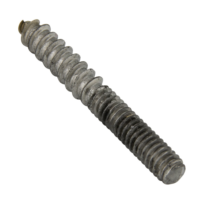 Hanger Bolts, Fully Threaded, 5/16"-18 x 4" Length, Steel Plain